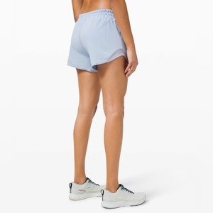 Lululemon Hotty Hot Shorts 4 Blue Linen